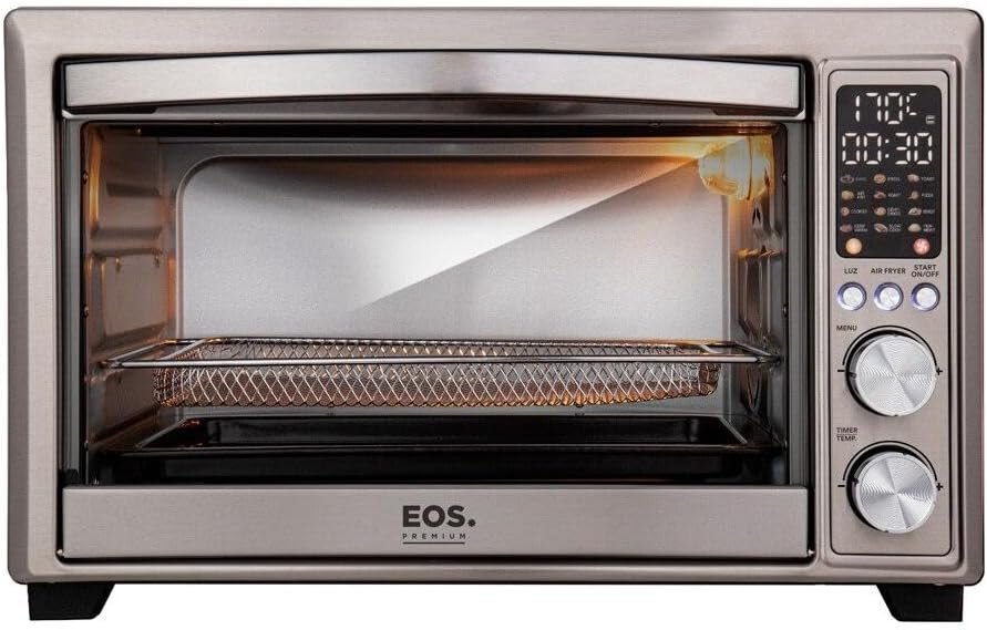 Forno + Fritadeira EOS 38L: cozinha completa