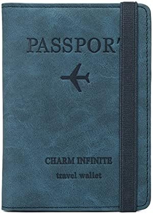 Passport holder with elastic band